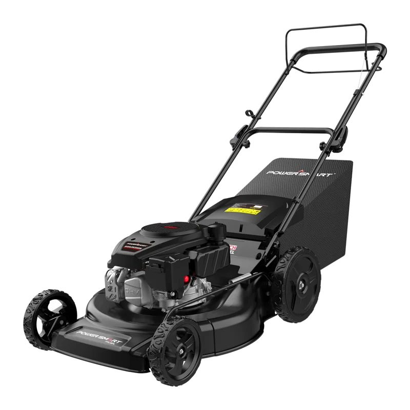 PowerSmart 22" 3-In-1 Gas Lawn Mower, Self-Propelled, 170cc Powerful Engine